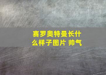 赛罗奥特曼长什么样子图片 帅气